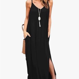 Elegant Black Maxi Dress